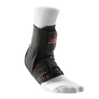 McDavid 195 Ultralight Ankle Brace with Figure-8 Strap, Black, X-Small