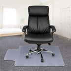Kuyal Office Chair Mat for Carpets,Transparent Thick and Sturdy Floor Mats for Low and No Pile Carpeted Floors, with Studs (36" X 48" with Lip)