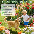 Powerful Deer Repellent Balls, Pest Repellent 24-Pack Deer Repellent for Garden & Outdoor Use, Natural Peppermint Oil Deer Deterrent to Keep Deer Away from Garden, Yard