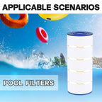 Wowreed Pool Filter Compatible with SwimClear C150S, CX150XRE, C-9441, PA150S, 1 Pack