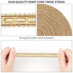PH PandaHall 21.8 Yards Gimp Braid Trim 14mm/0.5" Shiny Lurex Trim Gold Decorative Fabric Ribbon Metallic Braid Lace Trim for Costume DIY Sewing Craft Embellishment Upholstery Home Decor