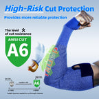 Donald Trump Arm Sleeves 2024 Save America Again Inspirational Gifts for Trump Fans, ANSI A6 Cut Resistant Arm Protectors for High Risk Work, UPF50+ UV Protection Cooling Farmer Sleeves for Gardening