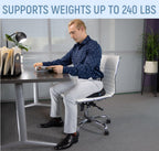 Ergonomic Innovations Office Chair Cushions, Comfort Supportive Gel Seat Cushion for Desk Chair, Car Seat Cushion for Car Driving, Pressure Relief Seat Cushion for Tailbone Pain Relief