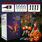 FunFanso 8FT Giant Halloween Inflatable Double Headed Dragon, Ip44 Waterproof, Blow up Festival Yard Outdoor Decorations with Built-in Bright LED Lights for Garden Lawn Garden Yard Holiday Party Decor