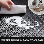 Office Chair Mat for Hard Floor, 60"x75" Large Durable Computer Chair Mat, Unique Y-Shaped Pattern Floor Protector Rug for Rolling Chairs, Anti-Slip Waterproof Desk Floor Mat for Work, Home, Gaming