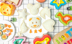 Sandwich Cutters for Kids Lunch,Sandwich Cutter and Sealer,Sandwich Cutter Set,Kids Lunch Accessories-Vegetable Fruit Cutter Set,Micky Mouse,Dinosaur,Star,Gingerbread Man Shapes (38PCS)