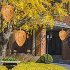 2 Pack Wasp Nest Decoy for Wasps Hornets Yellow Jackets Safe Hanging Wasp Deterrent Hornet Bee Wasp Trap Bags Waterproof Wasp Repellent Fake Cloth Wasp Nest for Home Garden Yard Outdoor