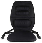 FOMI Premium Gel Cushion and Firm Back Support | Seat Cushion Pad and Upper Lower Thoracic and Lumbar Pillow for Car, Office Chair | Pressure Sore, Coccyx Pain Relief | Posture Aid (Grid Gel)