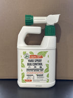 Mighty Mint Peppermint Oil Lawn & Yard Bug Control Spray – Natural Outdoor Pest Repellent for Fleas, Ticks, Mosquitoes, Ants, and More – Plant-Based, Extra-Strength Formula – 32 oz (Pack of 2)