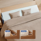 Welzona Queen Size Wedge Pillow Headboard/Bed Wedge Pillow for Headboard, Bed/Mattress Gap Filler (0-6"), Triangle Pillow Wedge for Gap, Comfortable High Density Foam Pillow (60"x 10"x 6")