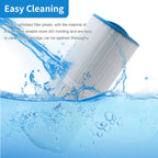 AmiBron 5CH-502 Replaces Marquis Spa Filter, Compatible with PPM50SC-F2M, FC-0195, Marqui spa 20041, 20091, 370-0237 2" Male Fine Thread 50 sq.ft. C-5303 Model Hot Tub Filter 2 Pack