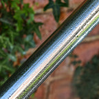 ROTHLEY Metal Stair Railing Handrail: 11.8FT Stainless Steel Hand Railings for Stairs Outdoor Indoor Wall Mount Stair Handrail Complete Kit 1.6" Round Hand Rail for Elderly & Kids (Brushed Finish)