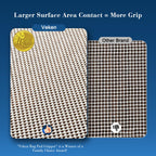 Rug Gripper Pad for Hardwood Floors, Thick Non Slip Rug Pads for Area Rugs, Rug Grippers for Tile Floors, Under Carpet Anti Skid Mat, Keep Your Rugs Safe and in Place, 2x3 Ft