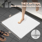 Joyhalo Shower Mats for Showers Anti Slip for Elderly, 24'' x 24'' Non Slip Bath Mat for Inside Shower, Bath Tub Mats for Bathroom Non Slip for Shower, PVC Loofah Bathroom Mats, White