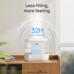Dreo Humidifiers for Bedroom, Top Fill 4L Supersized Cool Mist Humidifier with Oil Diffuser and Nightlight, 32H Runtime, Quiet Ultrasonic Humidifiers for Home, Large Room, Baby Nursery and Plants