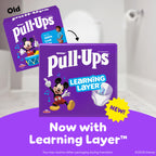 Pull-Ups Boys' Potty Training Pants, Size 3T-4T Training Underwear (32-40 lbs), 112 Count
