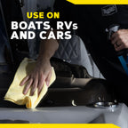 Meguiar's Marine & RV Hybrid Ceramic All Surface Sealant - Premium Fiberglass and Gel Coat Sealant that Boosts Gloss, Beading & Protection from UV Damage - Easy to Apply and Wipe Off – 32 Oz Spray