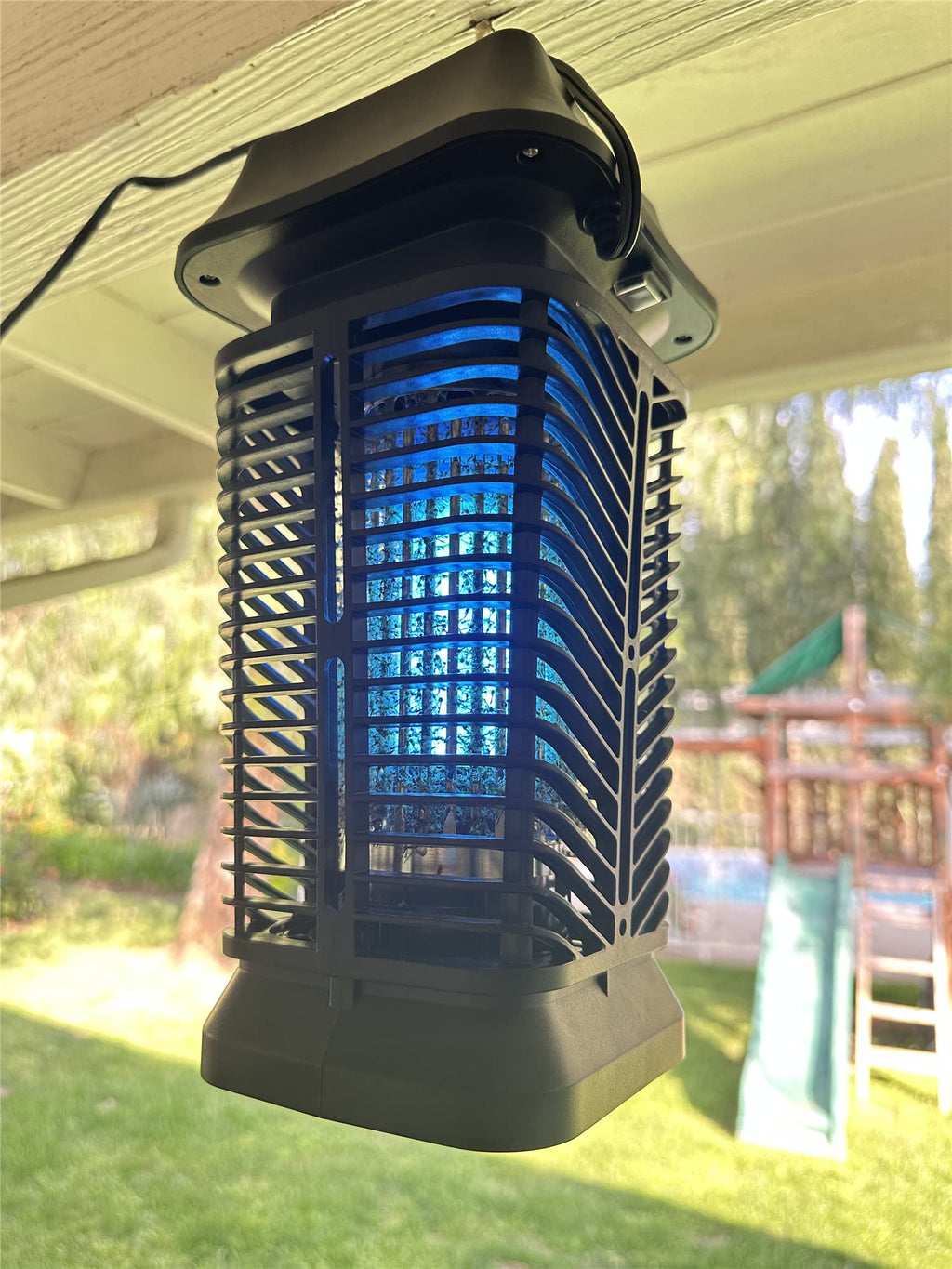 LINKPAL 20W QH50E Bug Zapper Outdoor and Indoor, 4000V High Powered Electric Mosquito Zapper with Switch,Waterproof Mosquito Trap Outdoor,Mosquito Killer,Electronic Fly Zapper for Backyard Patio Home