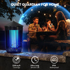 Flyghost Bug Zapper Outdoor Indoor, Mosquito Zapper, Electric Fly Traps IPX4 Waterproof 20W Lamp Fly Insects Traps for Patio, Garage, Backyard, Porch