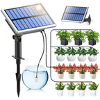 RAINTPOINT Solar Automatic Drip Irrigation Kit System,Solar Garden Watering System with 100% Anti-Siphoning Device, Easy DIY Plant Watering Devices with 6 Timing Modes for 10-15 Potted Plants