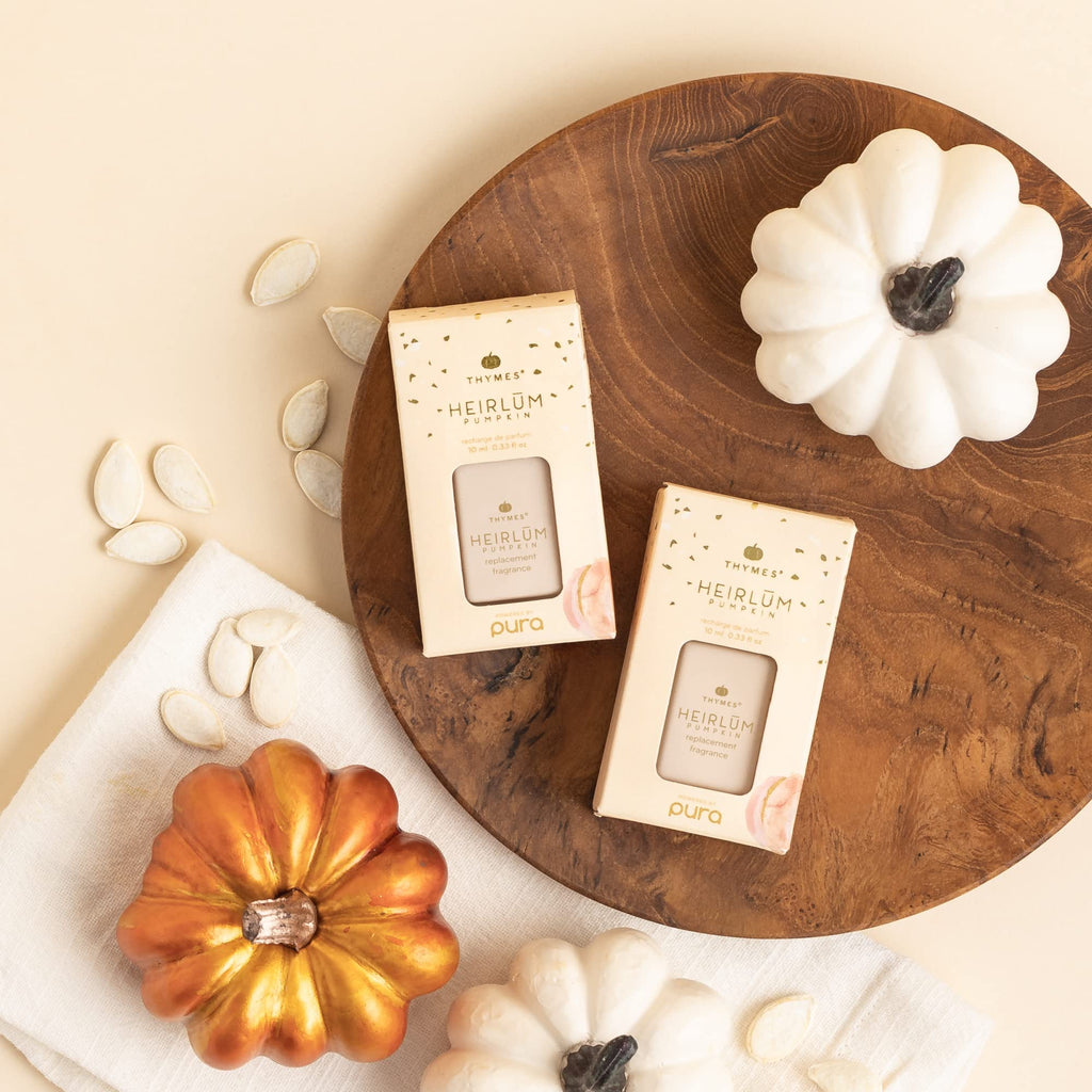 Thymes Heirlum Pumpkin Pura Smart Home Plug-in Scent Diffuser Refills - Pack of 2