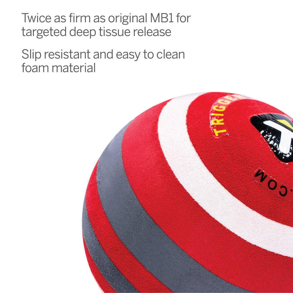 Trigger Point Performance TriggerPoint Foam Massage Ball for Deep-Tissue Massage, MBX Extra Firm (2.6-inch)