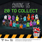 Among Us Stamps for Kids | 5 Among Us Stampers in 1 Pack + 3 Accessories | Among Us Party Favors and Playable Collectibles | Among Us Toys for Boys and Girls