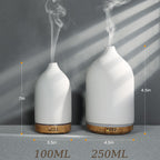 BOXING Ceramic Diffuser,Stone Essential Oil Diffuser, Ultrasonic Aromatherapy Diffusers,Essential Oils for defusers for Home/Bedroom (250ML).