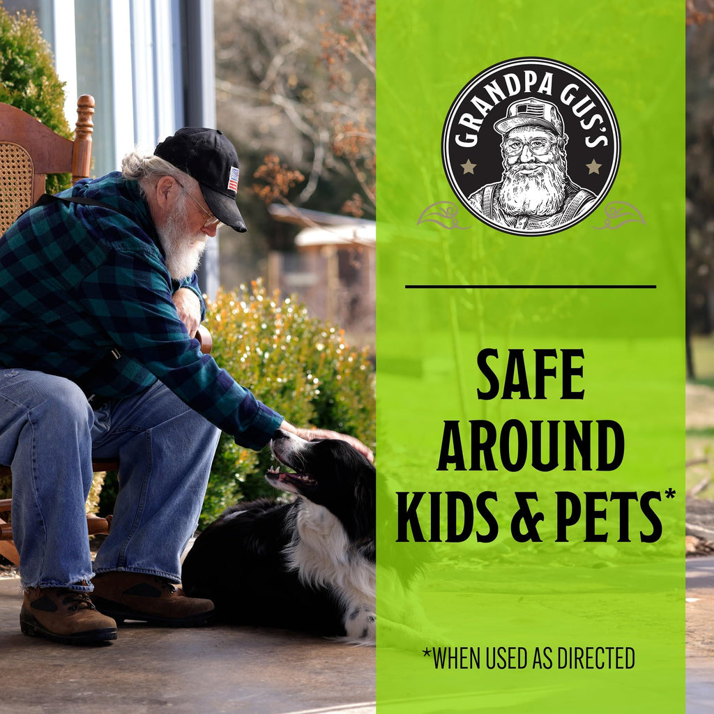 Grandpa Gus's Natural Mouse Repellent Pouches, Repel Mice from Nesting & Freshen Air in Home/Cabin/Boat/Car Storage/RV/Machinery/Shed, 1.75 Oz (30 Pouches)