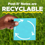 Post-it Pop-up Notes, 3x3 in, 12 Pads, America's #1 Favorite Sticky Notes, Poptimistic, Bright Colors, Clean Removal, Recyclable