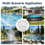 Monitok Pool Skimmer Basket for Inground Pools, Heavy-Duty with 316 Stainless Steel Handle & Built-in Weight, Compatible with Hayward SP1070/SP1070E Pool Basket and Pentair U-3 Skimmer Basket