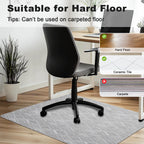 AiBOB Office Chair Mat for Hardwood Floor & Tile Floor, 36" x 48"Heavy Duty Computer&Desk Chair Mat for Rolling Chairs, Hard Floor Protector for Home Office