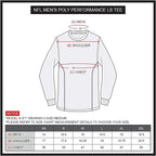 Ultra Game NFL Men's Active Quick Dry Long Sleeve T-Shirt, Tennessee Titans, Heather Charcoal, X-Large