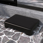 Mobility Step Stool for Adults Elderly, Non-slip Waterproof Step Platform with 450 Lbs Capacity Indoor & Outdoor, Portable Safety Stepping Stool Step Riser for Car Bedside Office Shower Stairs, Black