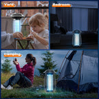 Bug Zapper Indoor & Outdoor, 4200V Electric Mosquito Zapper, 10 Years Lifespan, 6.5ft Power Cord, Waterproof, Fly Trap Mosquito Trap, Fly Killer Fly Zapper for Home, Patio, Kitchen, Backyard, Camping