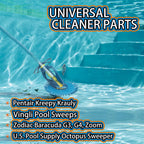 G3 Pool Cleaner Vacuum Parts, Diaphragm Replacement Compatible with Zodiac Baracuda G3, G3 Pro, G4, Vingli Pool Sweeps, U.S. Pool Supply Octopus Sweeper, Pentair Kreepy Krauly (2, Long Life Diaphragm)