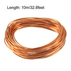 uxcell 1.2mm Dia Magnet Wire Enameled Copper Wire Winding Coil 32.8ft Length Widely Used for Transformers Inductors