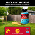 Catchmaster Reusable Fly Traps Outdoor Jar 4-Pack, Bug Catcher and Flying Insect Trap with Natural Attractant for Pest Control, Pet Safe, Non Toxic Bulk Fly Bait Traps