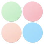 4PCS Rubber Jar Opener, Multifunctional Jar Gripper Pads, Heat Insulation Pad Kitchen Coasters for Elderly Senior Suffering from Weak Hands Arthritis，4 Colors