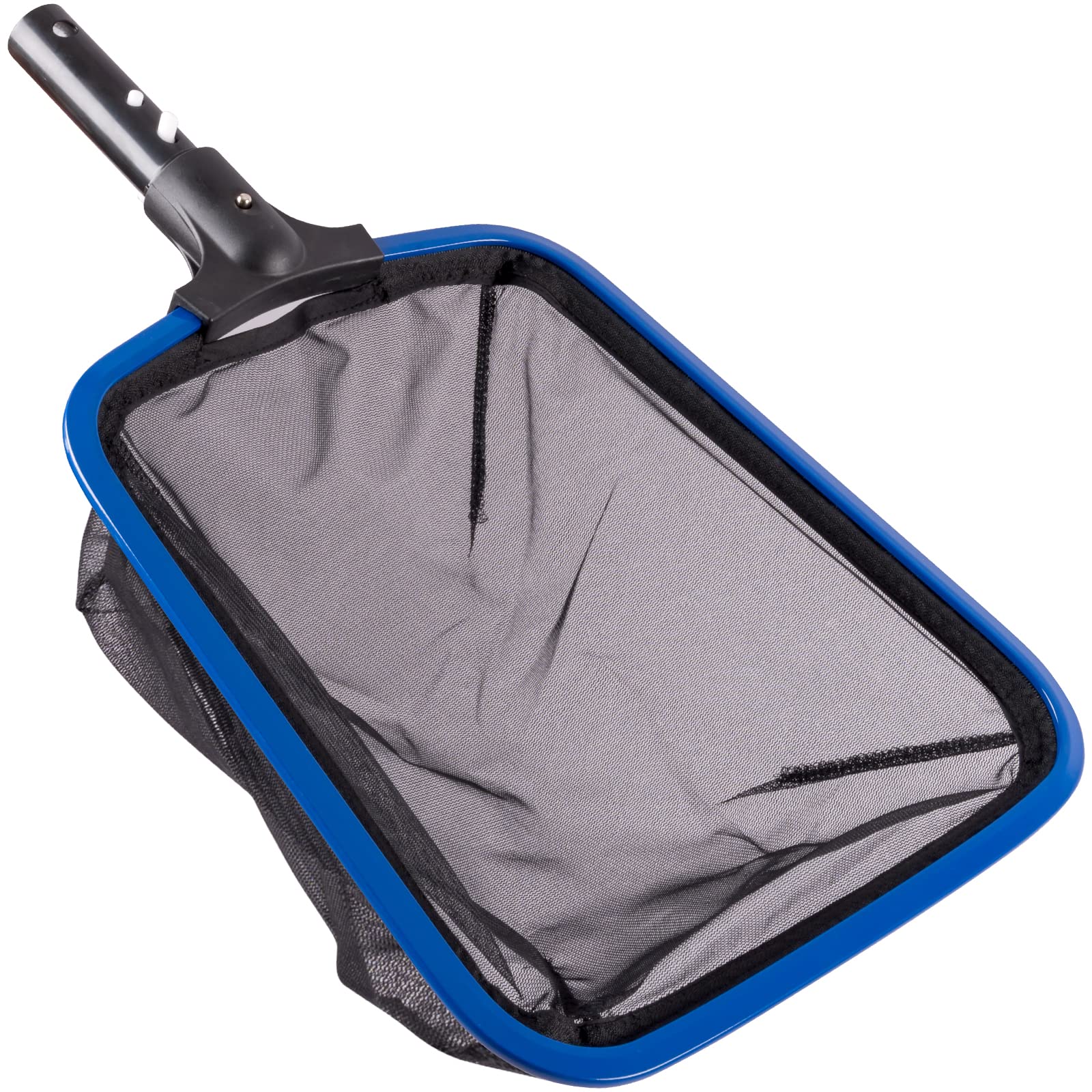 POOLAZA Ultra Fine Mesh Pool Skimmer Net with Aluminum Frame, Aluminum Pool Net for Cleaning Efficiently, Durable Pool Skimmer Net Fine Mesh Ideal for Fine Debris Removal, Fine Mesh Pool Net Skimmer