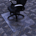 Amyracel Chair Mat for Carpet, 48'' x 36'' Clear Computer Desk Chair Mat for Low Pile Carpeted Floors, Easy Glide Plastic Floor Mat for Office Chair on Carpet Protection