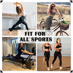 FULLSOFT High Waisted Leggings for Women No See-Through Tummy Control Yoga Pants Workout Leggings-Reg&Plus Size (Black, Small-Medium(One Size 2-12))