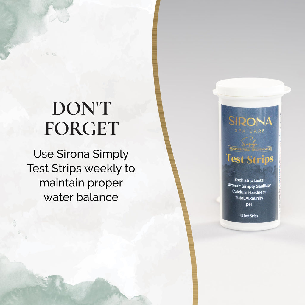 Sirona Spa Care Simply Oxidizer – Step 2 in the 3-Step Sirona Simply Chlorine-Free, Bromine-Free System for Spas & Hot Tubs, 32 fl oz (82137)