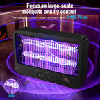 Electric Bug Zapper Indoor, Mosquito Zapper with 3500V Powerful Dual Grid & Remote, Fly Zapper Fly Trap Insect Killer for Patio Yard Home Kitchen Camping - Including 2 Replacement Bulbs (Black)