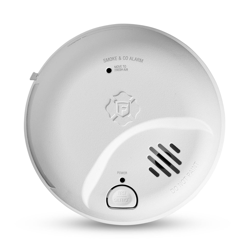 First Alert SMICO100-AC Interconnect Hardwire Combination Smoke & Carbon Monoxide Alarm with Battery Backup, 1-Pack