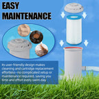 TonGass 800 GPH Pool Filter Pump for Above Ground Pools, Powerful Circulation System with Filter Cartridge, GFCI Safety Protection, Easy to Install Pool Pump for Pools up to 5000 Gallons