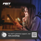 Feit Electric A19 LED Light Bulb, 60W Equiv, Non-Dimmable, Selectable Color Temperatures (2700K-5000K), 800 Lumens, General Purpose Light Bulbs, 17,000-Hour Lifetime, OM60/5CCT/15KLED/10, 10 Pack