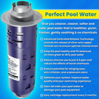 Replacement for Nature2 Duoclear 25 35 Mineral Cartridge W28000 W28001 for All Zodiac Duoclear & Nature2 Fusion, Fusion Soft, Vision Pro System Aboveground Ingroud Swimming Pool Up to 35,000 Gallons