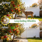 Deer Repellent for Plants, Granules for Garden & Outdoor, Long-Lasting Plant Guard, Creates Protective Zone for Flowers, Vegetables, Shrubs(8 Packs)