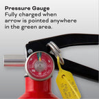 Kidde Fire Extinguisher for Commercial Use, 1-A:10-B:C, 4 Lbs., Refillable & Reusable, Wall Mount (Included)